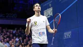 تأهل علي فرج لنهائي بطولة ”Paris Squash 2024” للإسكواش